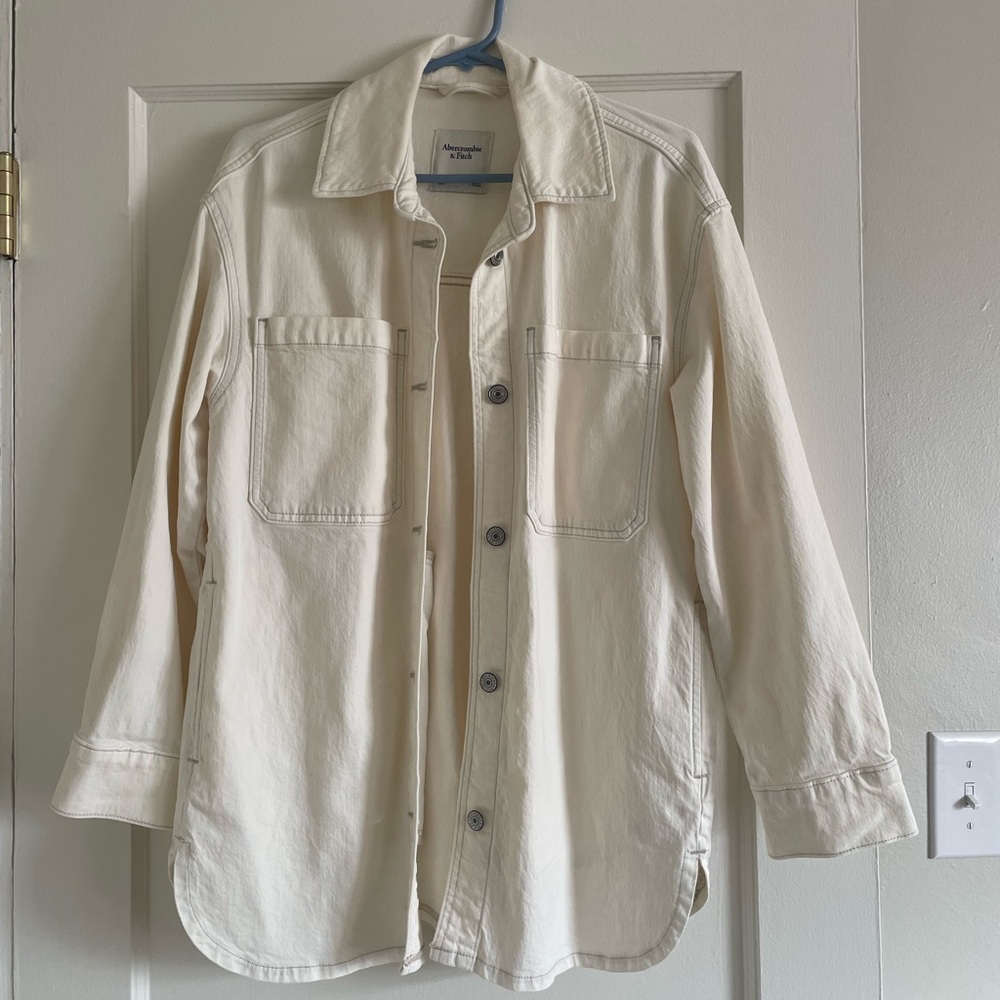 Abercrombie denim shirt jacket